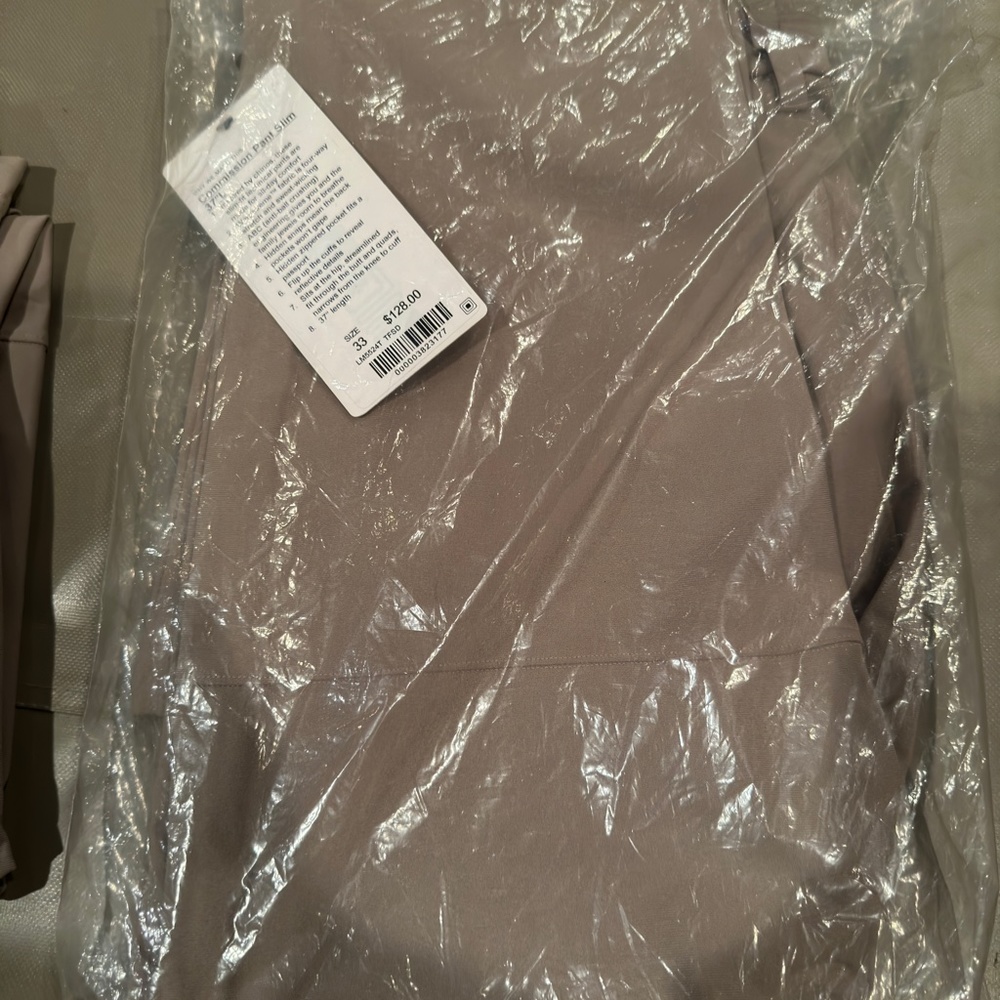 Mens Lululemon Commission Pant Slim
